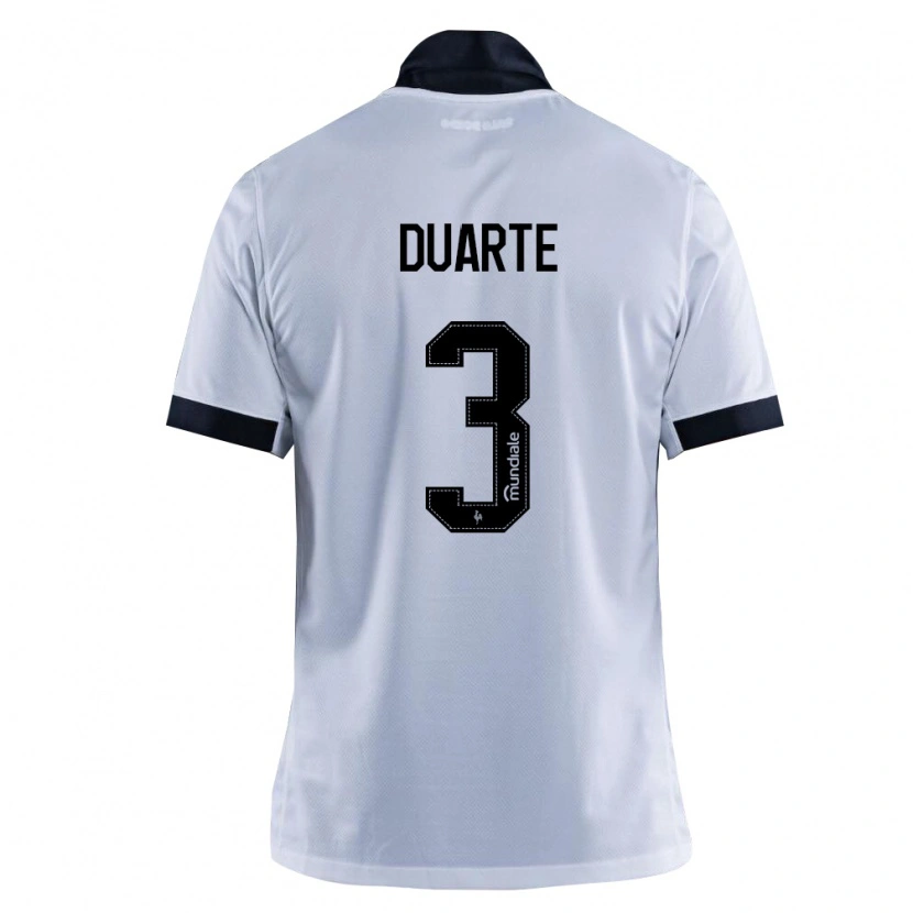 Danxen Kinderen Léo Duarte #3 Zwart Wit Uitshirt Uittenue 2026/27 T-Shirt België