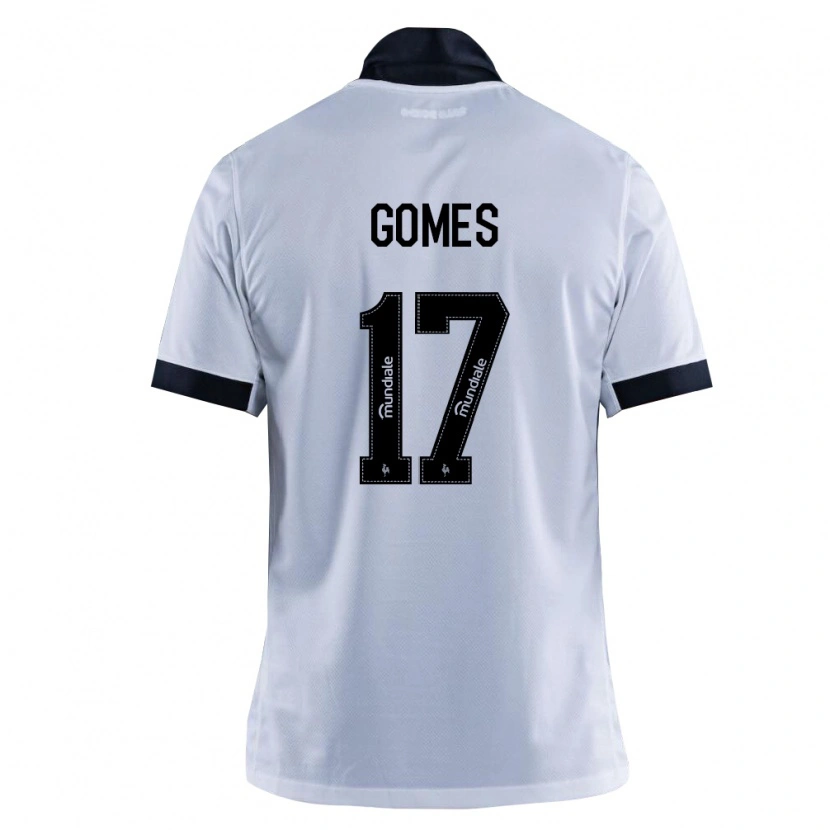 Danxen Kinderen Igor Gomes #17 Zwart Wit Uitshirt Uittenue 2026/27 T-Shirt België