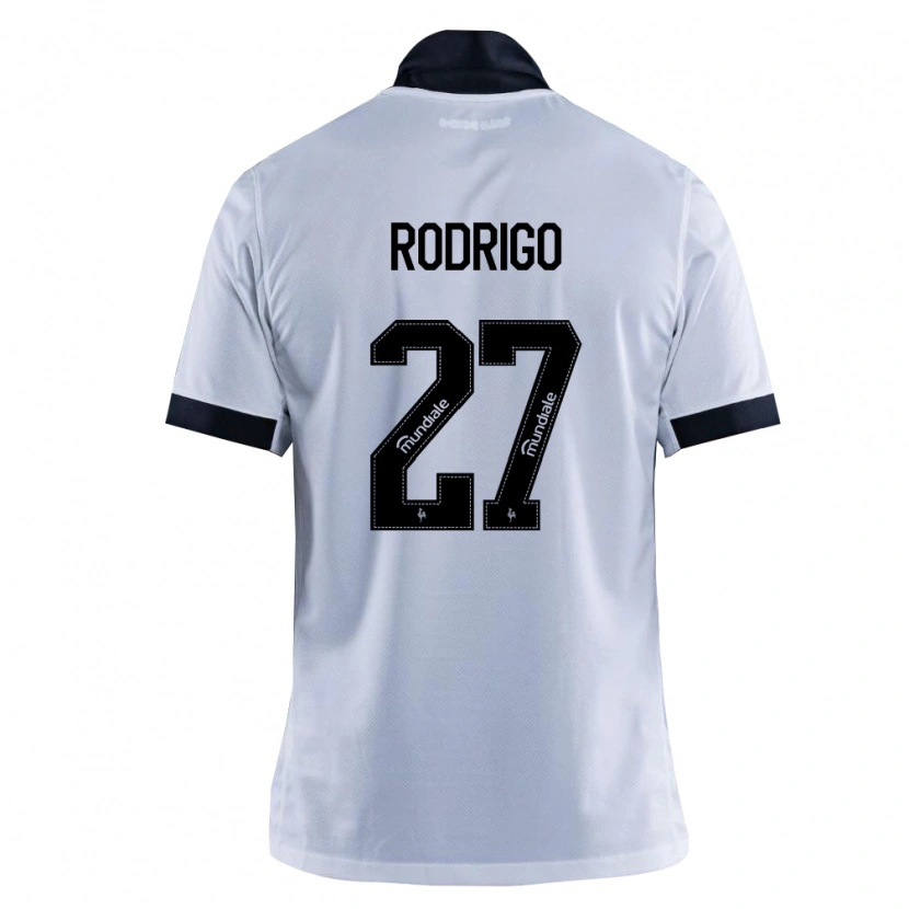Danxen Kinderen Kauã Rodrigo #27 Zwart Wit Uitshirt Uittenue 2026/27 T-Shirt België