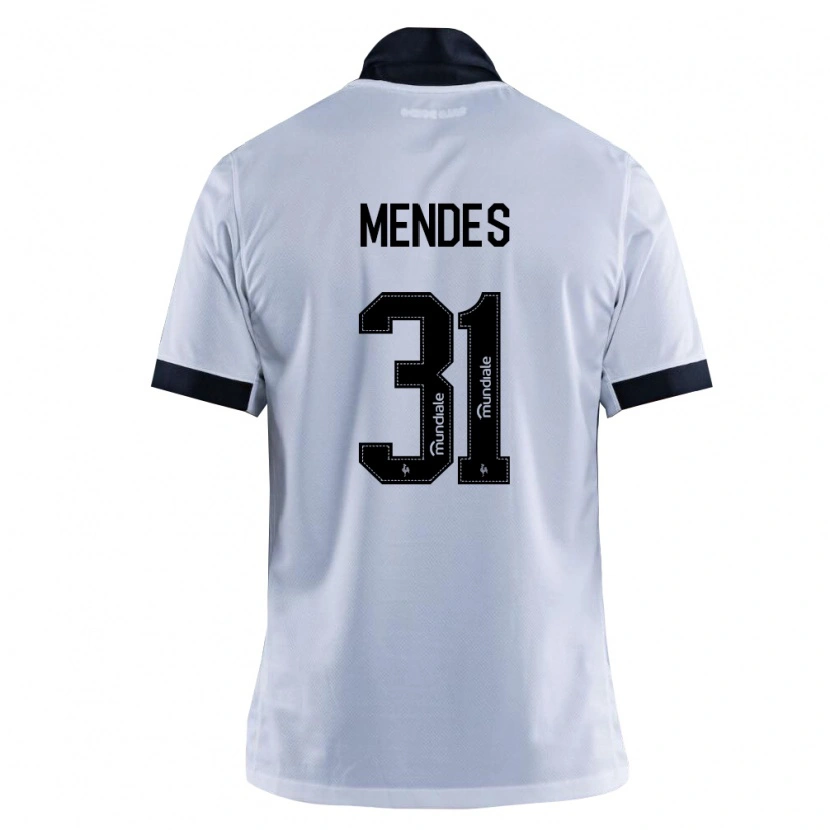 Danxen Kinderen Matheus Mendes #31 Zwart Wit Uitshirt Uittenue 2026/27 T-Shirt België