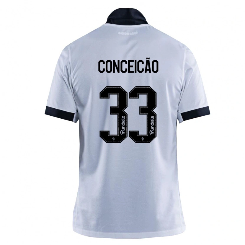 Danxen Kinderen Robert Conceição #33 Zwart Wit Uitshirt Uittenue 2026/27 T-Shirt België