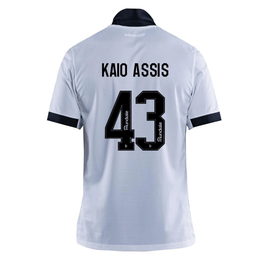 Danxen Kinderen Kaio Assis #43 Zwart Wit Uitshirt Uittenue 2026/27 T-Shirt België