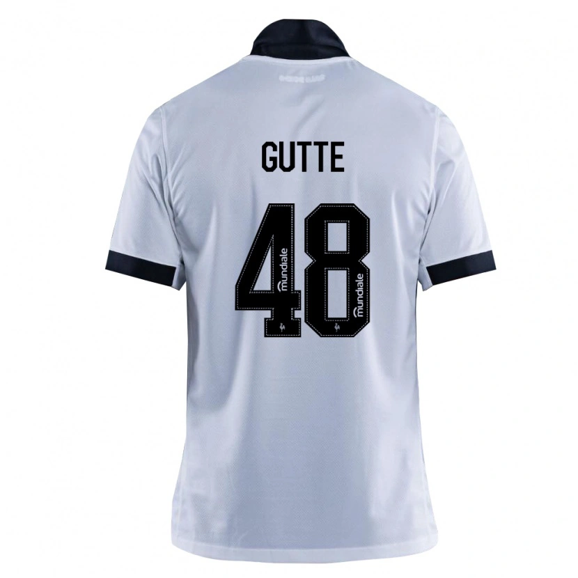 Danxen Kinderen Gutte #48 Zwart Wit Uitshirt Uittenue 2026/27 T-Shirt België