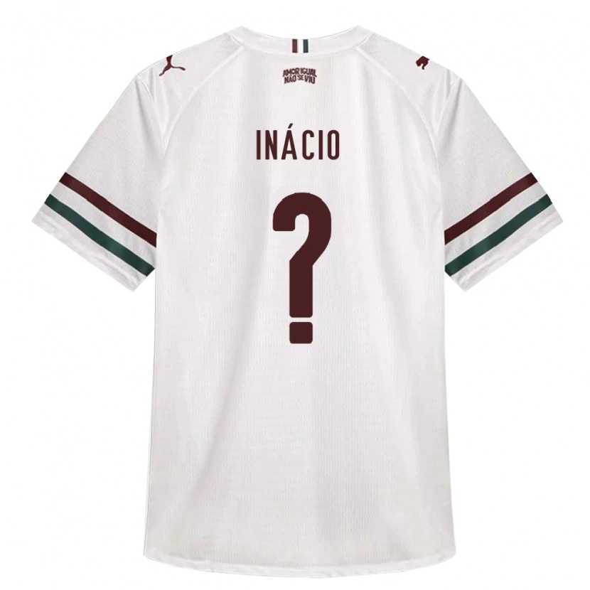 Danxen Kinderen João Inácio #0 Wit Groen Bordeaux Rood Uitshirt Uittenue 2026/27 T-Shirt België