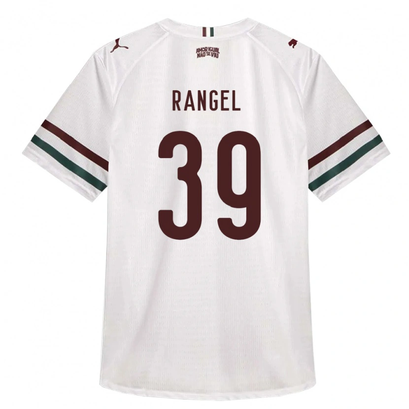 Danxen Kinderen Pedro Rangel #39 Wit Groen Bordeaux Rood Uitshirt Uittenue 2026/27 T-Shirt België