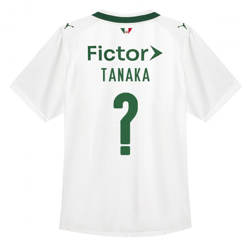 Danxen Kinderen Gabriel Tanaka #0 Groen Wit Uitshirt Uittenue 2026/27 T-Shirt België