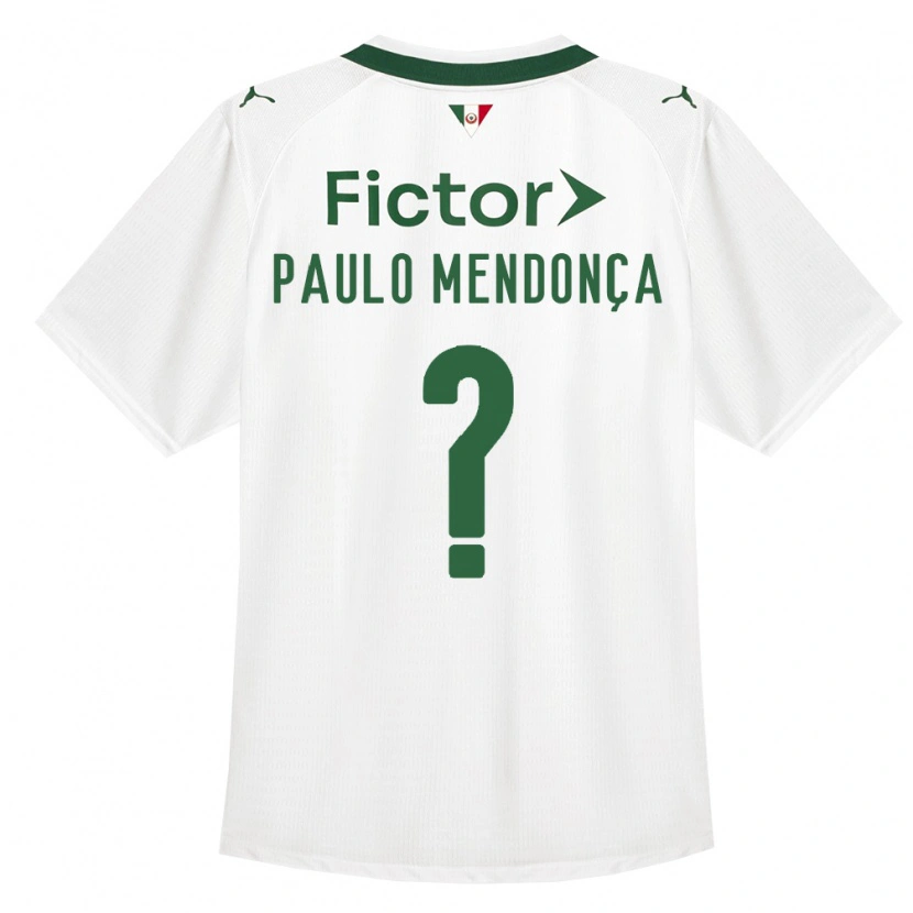 Danxen Kinderen João Paulo Mendonça #0 Groen Wit Uitshirt Uittenue 2026/27 T-Shirt België