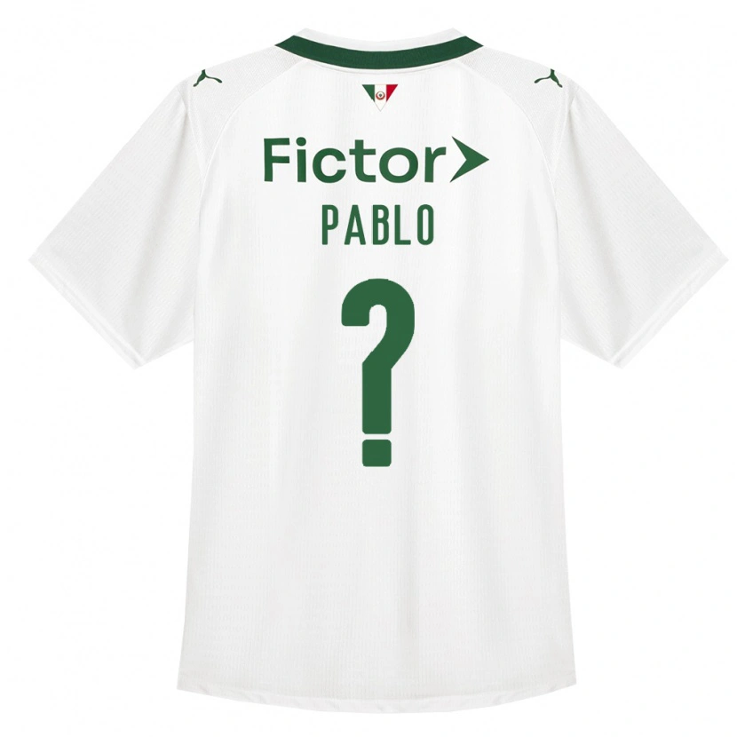 Danxen Kinderen Ruan Pablo #0 Groen Wit Uitshirt Uittenue 2026/27 T-Shirt België