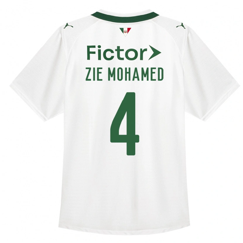 Danxen Kinderen Kone Zie Mohamed #4 Groen Wit Uitshirt Uittenue 2026/27 T-Shirt België