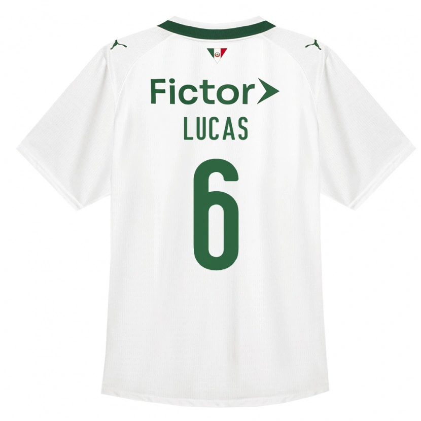 Danxen Kinderen André Lucas #6 Groen Wit Uitshirt Uittenue 2026/27 T-Shirt België