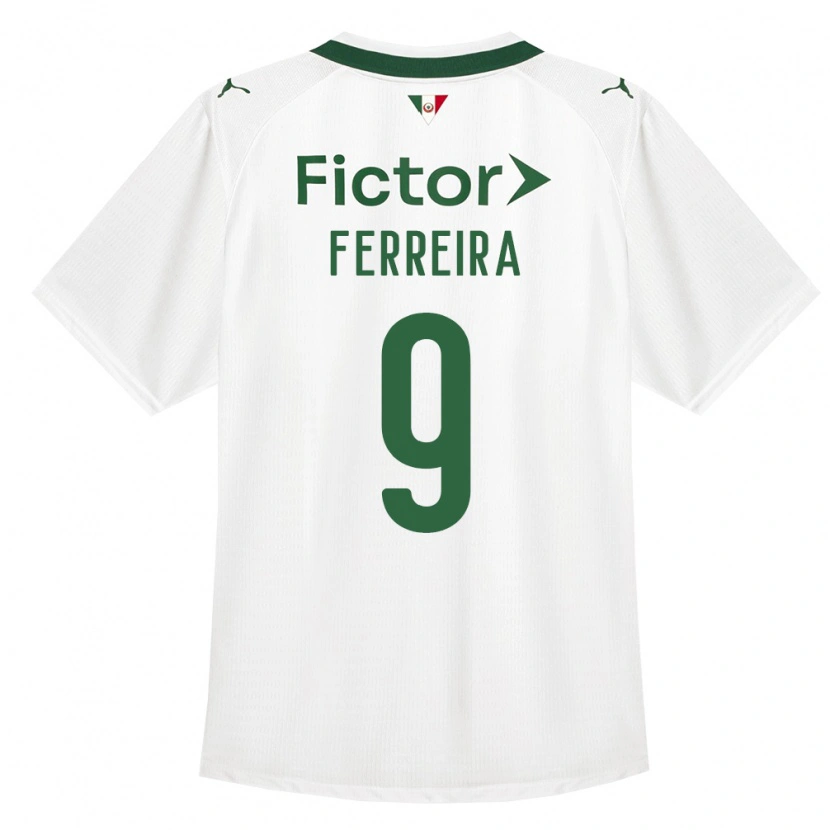 Danxen Kinderen Juan Gabriel #9 Groen Wit Uitshirt Uittenue 2026/27 T-Shirt België