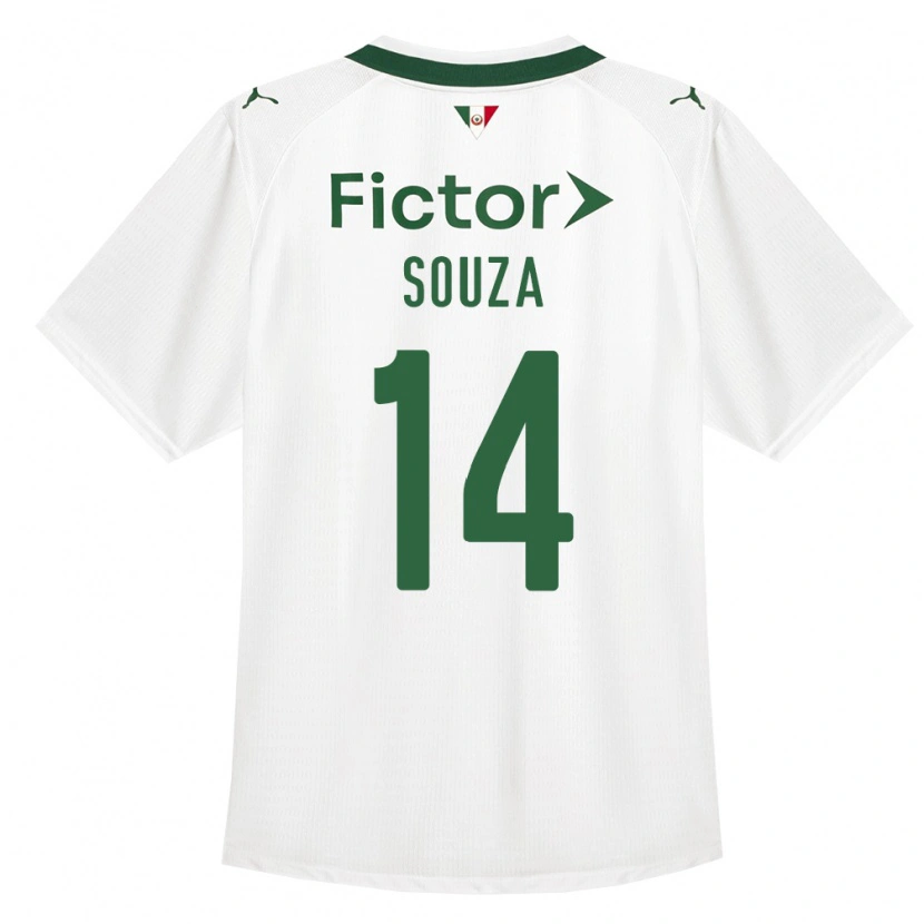 Danxen Kinderen Luiz Fernando #14 Groen Wit Uitshirt Uittenue 2026/27 T-Shirt België