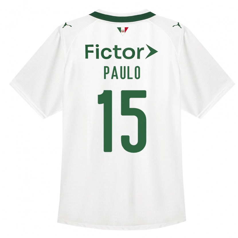 Danxen Kinderen João Paulo #15 Groen Wit Uitshirt Uittenue 2026/27 T-Shirt België