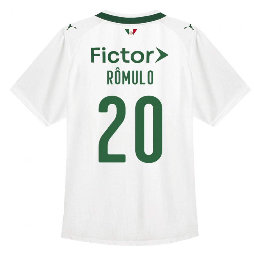 Danxen Kinderen Rômulo #20 Groen Wit Uitshirt Uittenue 2026/27 T-Shirt België