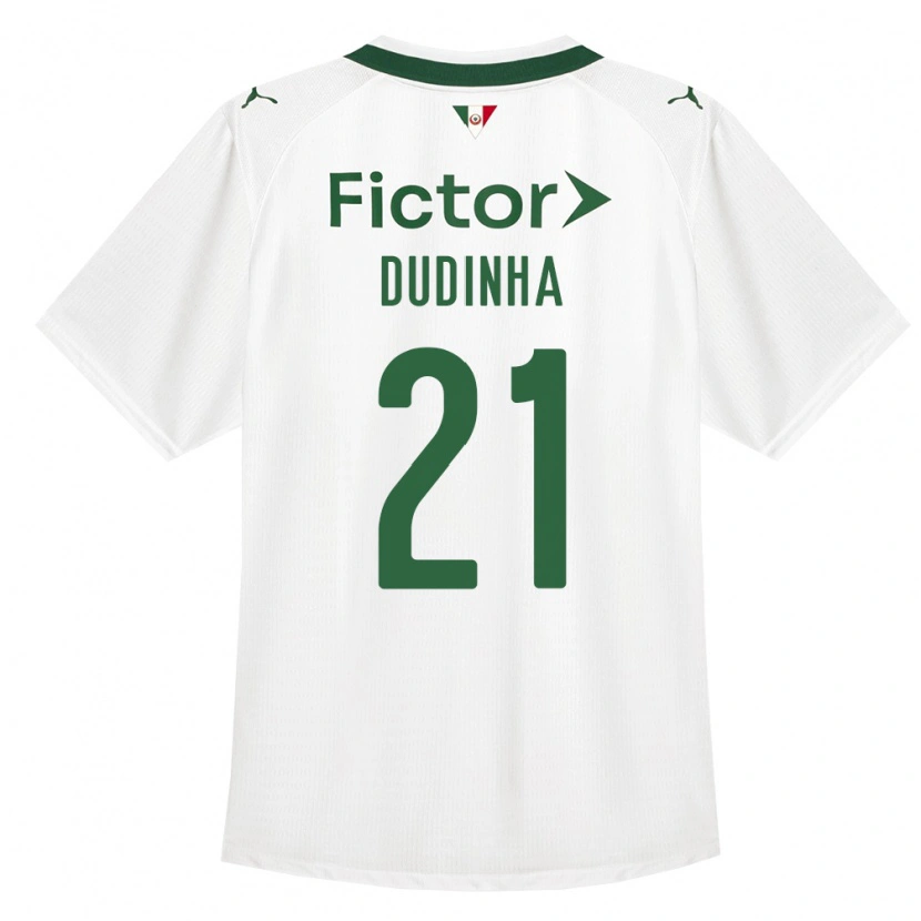 Danxen Kinderen Dudinha #21 Groen Wit Uitshirt Uittenue 2026/27 T-Shirt België