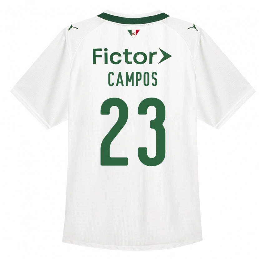 Danxen Kinderen Victor Campos #23 Groen Wit Uitshirt Uittenue 2026/27 T-Shirt België