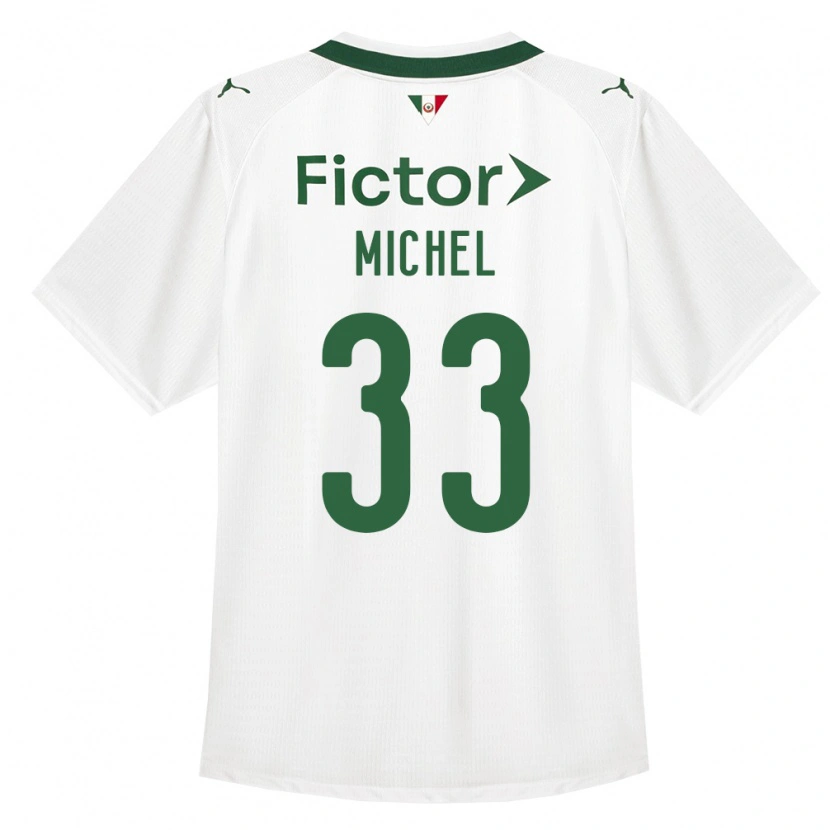 Danxen Kinderen Michel #33 Groen Wit Uitshirt Uittenue 2026/27 T-Shirt België