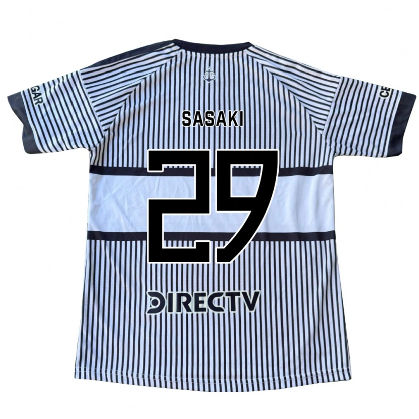 Danxen Kinderen Yuria Sasaki #29 Wit Zwart Geel Uitshirt Uittenue 2026/27 T-Shirt België