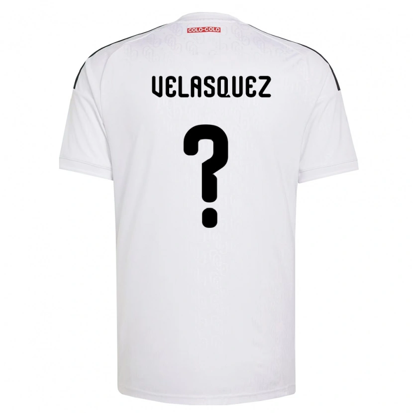 Danxen Heren Milovan Velásquez #0 Wit Zwart Thuisshirt Thuistenue 2026/27 T-Shirt België