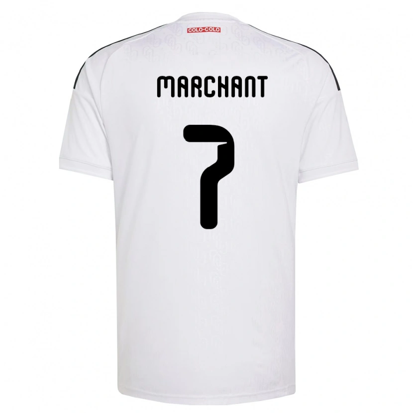 Danxen Heren Francisco Marchant #7 Wit Zwart Thuisshirt Thuistenue 2026/27 T-Shirt België