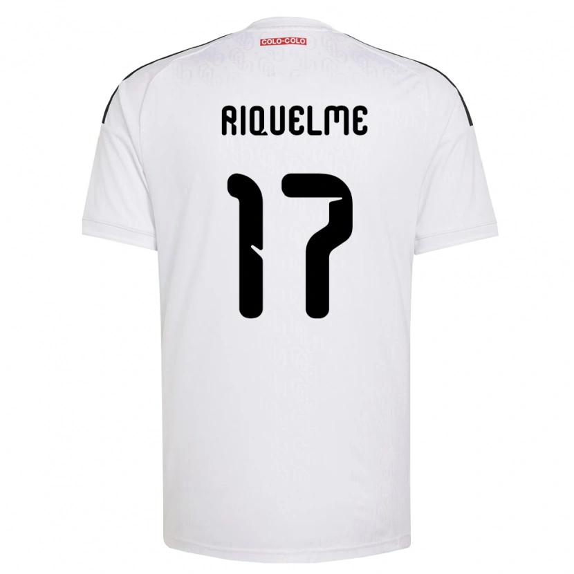 Danxen Heren Cristián Riquelme #17 Wit Zwart Thuisshirt Thuistenue 2026/27 T-Shirt België