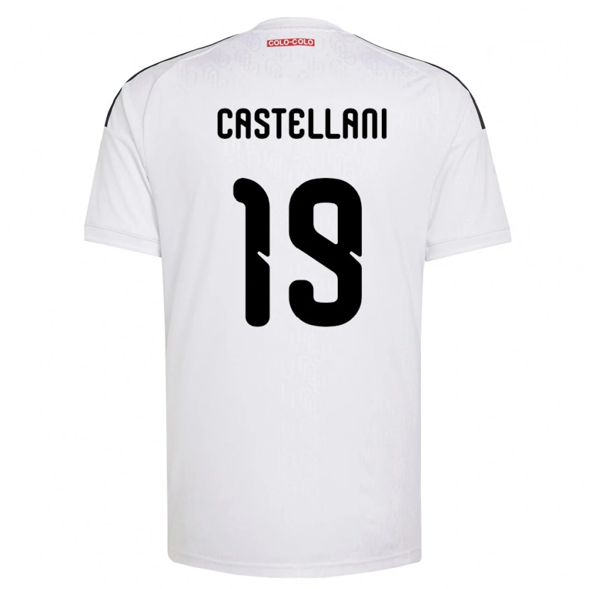 Danxen Heren Gonzalo Castellani #19 Wit Zwart Thuisshirt Thuistenue 2026/27 T-Shirt België