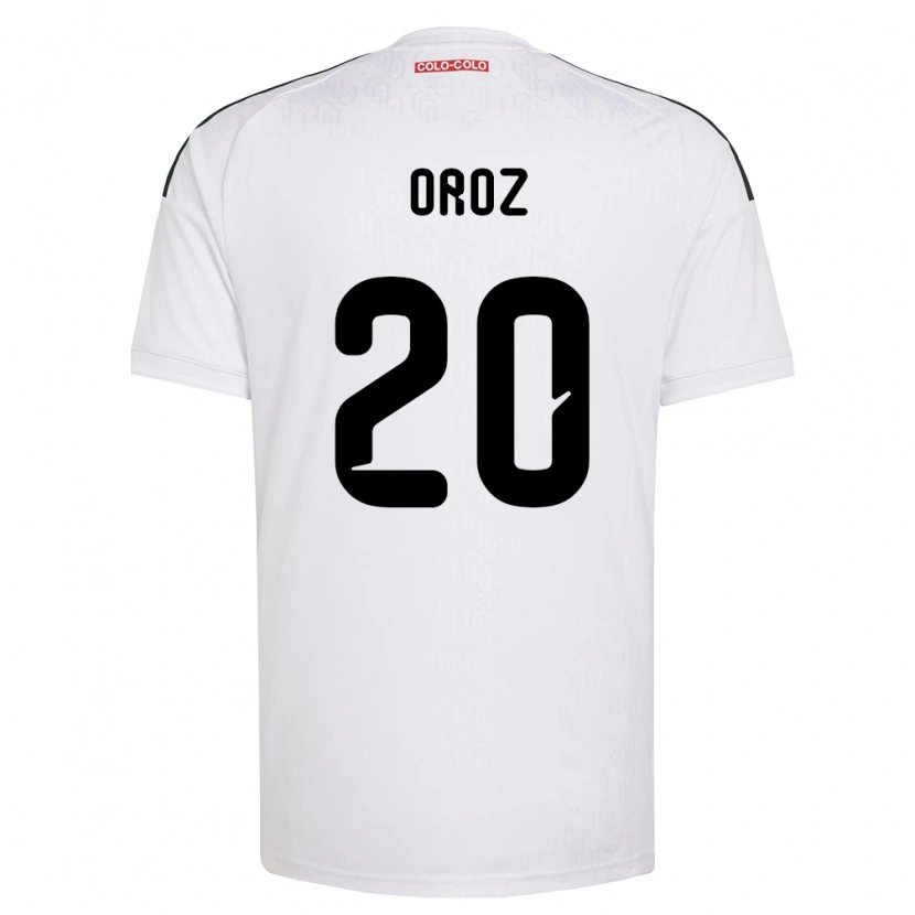 Danxen Heren Alexander Oroz #20 Wit Zwart Thuisshirt Thuistenue 2026/27 T-Shirt België