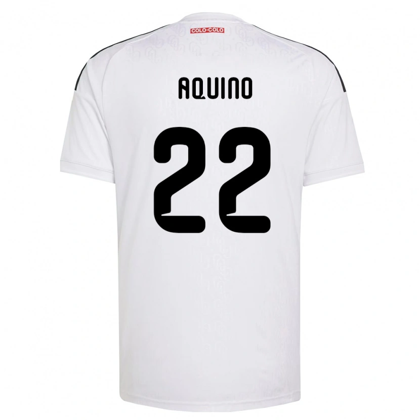 Danxen Heren Claudio Aquino #22 Wit Zwart Thuisshirt Thuistenue 2026/27 T-Shirt België