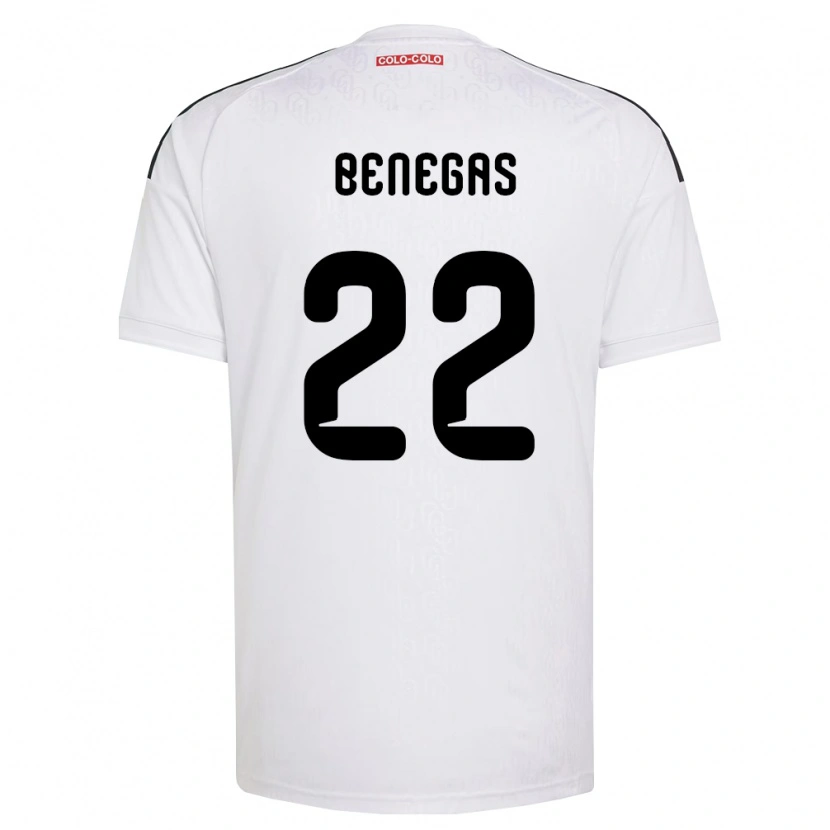 Danxen Heren Leandro Benegas #22 Wit Zwart Thuisshirt Thuistenue 2026/27 T-Shirt België