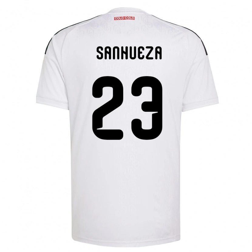Danxen Heren Nicol Sanhueza #23 Wit Zwart Thuisshirt Thuistenue 2026/27 T-Shirt België