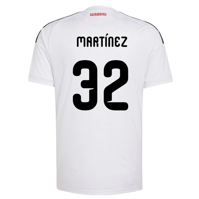 Danxen Heren Vicente Martínez #32 Wit Zwart Thuisshirt Thuistenue 2026/27 T-Shirt België