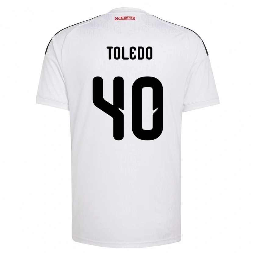 Danxen Heren Miguel Toledo #40 Wit Zwart Thuisshirt Thuistenue 2026/27 T-Shirt België