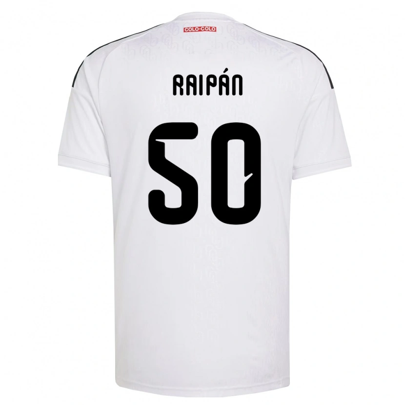 Danxen Heren Felipe Raipán #50 Wit Zwart Thuisshirt Thuistenue 2026/27 T-Shirt België