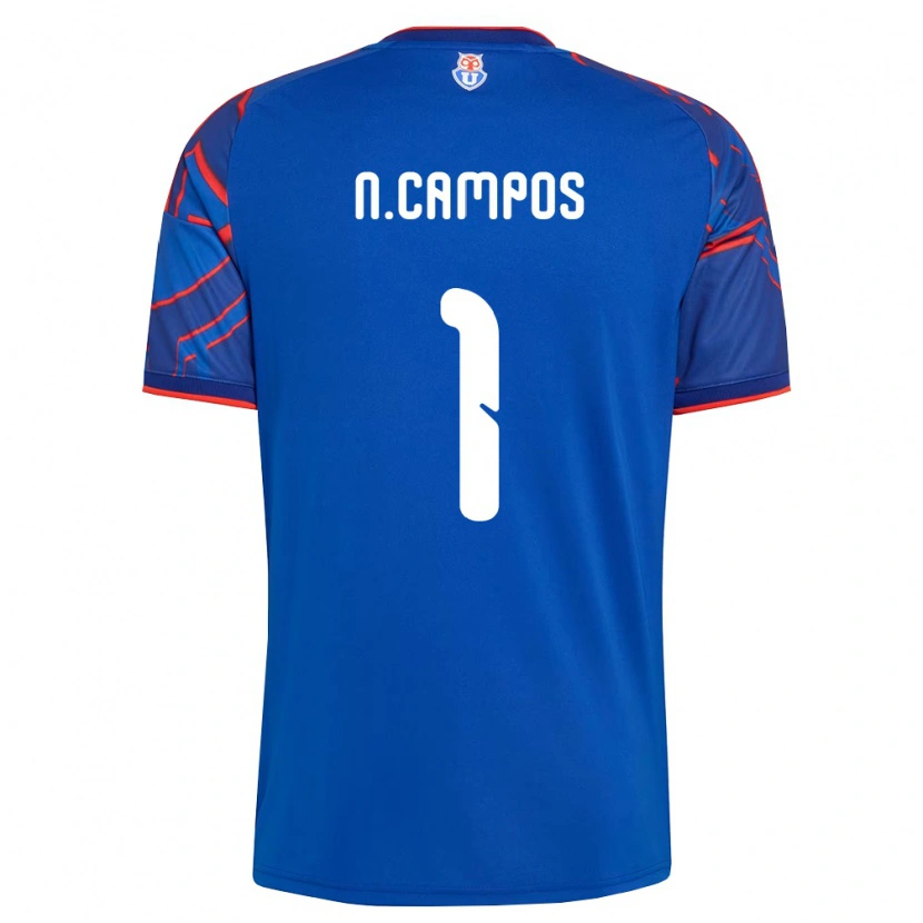 Danxen Heren Natalia Campos #1 Koninklijk Blauw Rood Thuisshirt Thuistenue 2026/27 T-Shirt België