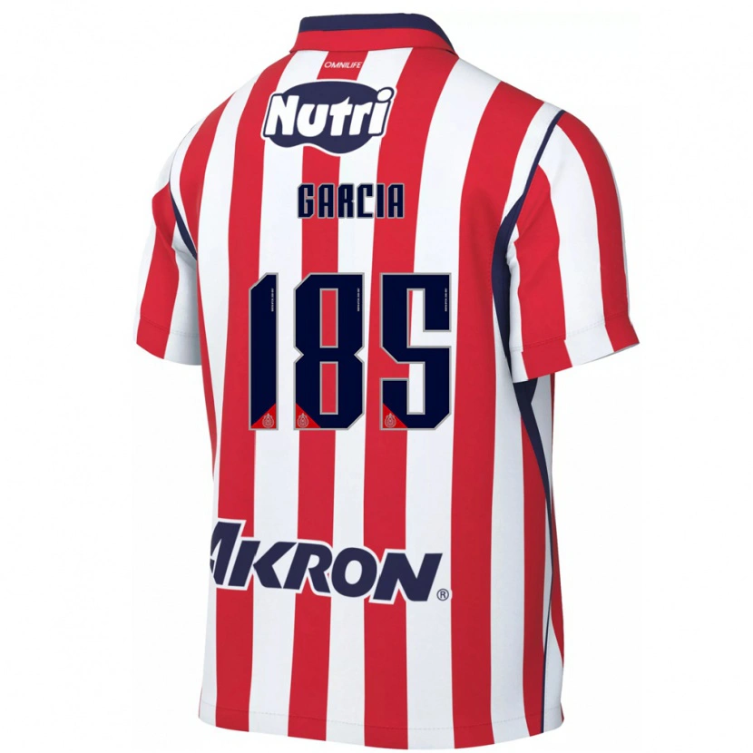 Danxen Heren Kevin Garcia #185 Rood Wit Thuisshirt Thuistenue 2026/27 T-Shirt België