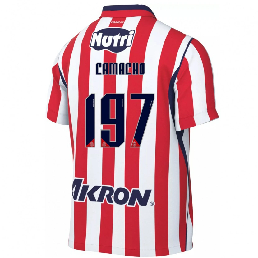 Danxen Heren Xandor Camacho #197 Rood Wit Thuisshirt Thuistenue 2026/27 T-Shirt België