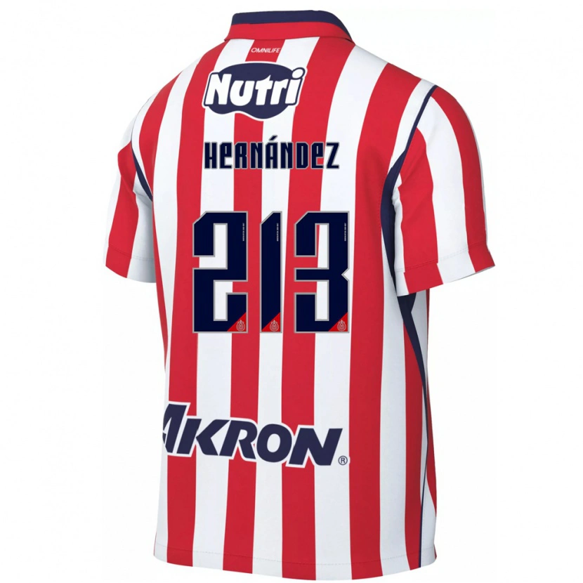 Danxen Heren Zinédine Hernández #213 Rood Wit Thuisshirt Thuistenue 2026/27 T-Shirt België