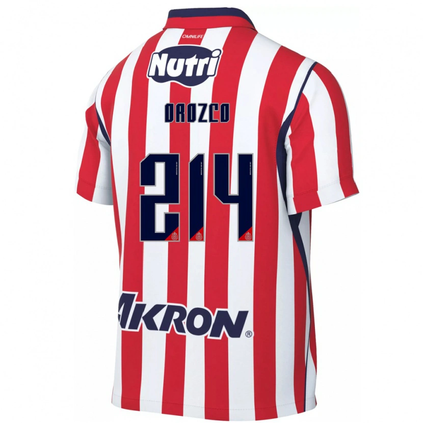Danxen Heren Yohan Orozco #214 Rood Wit Thuisshirt Thuistenue 2026/27 T-Shirt België