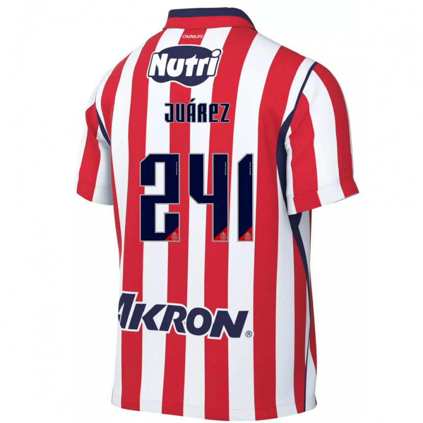 Danxen Heren Hugo Juárez #241 Rood Wit Thuisshirt Thuistenue 2026/27 T-Shirt België
