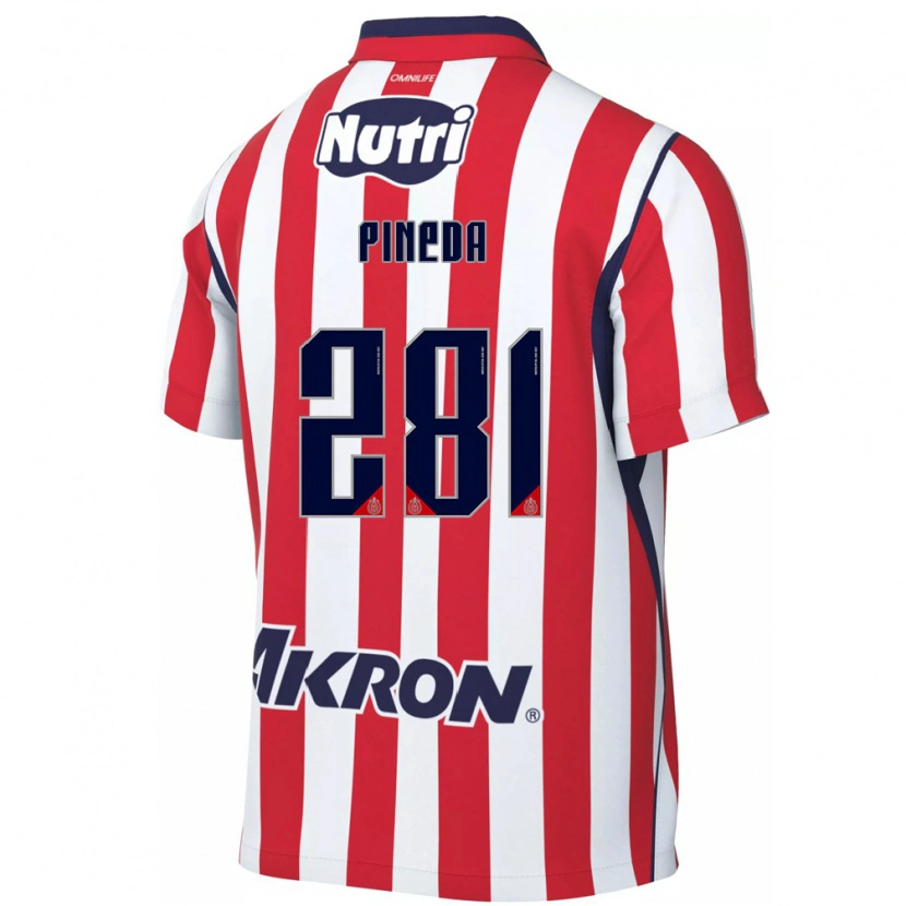 Danxen Heren Xoel Pineda #281 Rood Wit Thuisshirt Thuistenue 2026/27 T-Shirt België