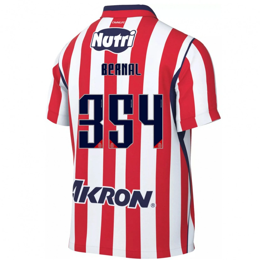 Danxen Heren Carlos Bernal #354 Rood Wit Thuisshirt Thuistenue 2026/27 T-Shirt België