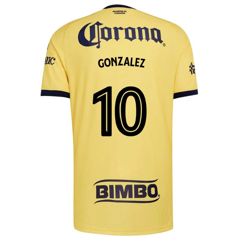 Danxen Heren Alison Gonzalez #10 Geel Rood Zwart Thuisshirt Thuistenue 2026/27 T-Shirt België