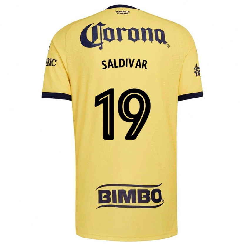 Danxen Heren Montserrat Saldivar #19 Geel Rood Zwart Thuisshirt Thuistenue 2026/27 T-Shirt België