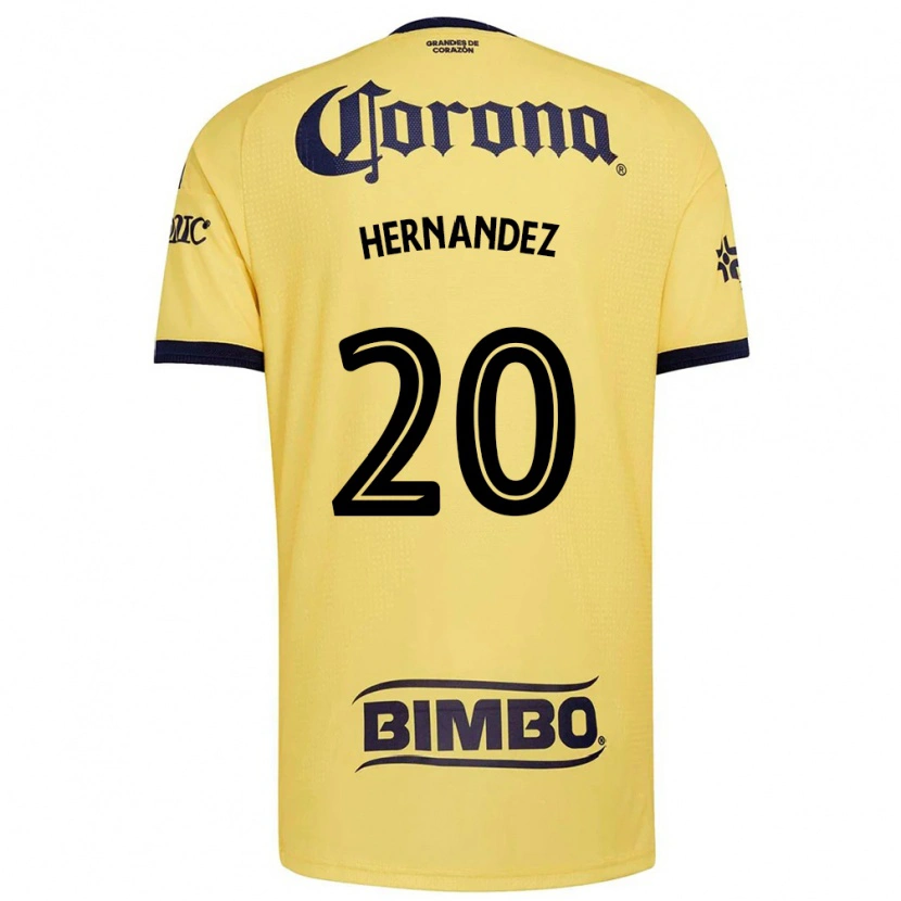 Danxen Heren Nicki Hernandez #20 Geel Rood Zwart Thuisshirt Thuistenue 2026/27 T-Shirt België