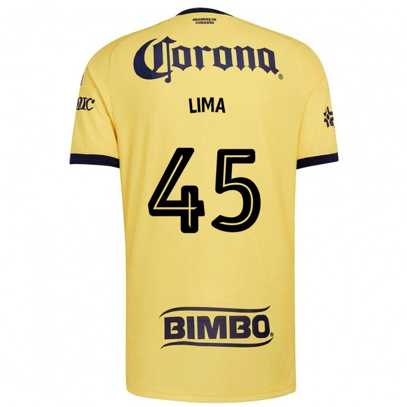 Danxen Heren Vinícius Moreira De Lima #45 Geel Rood Zwart Thuisshirt Thuistenue 2026/27 T-Shirt België
