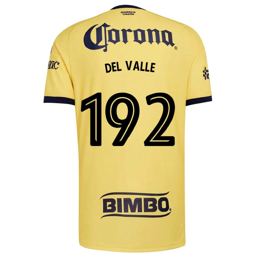 Danxen Heren Yonathan Del Valle #192 Geel Rood Zwart Thuisshirt Thuistenue 2026/27 T-Shirt België