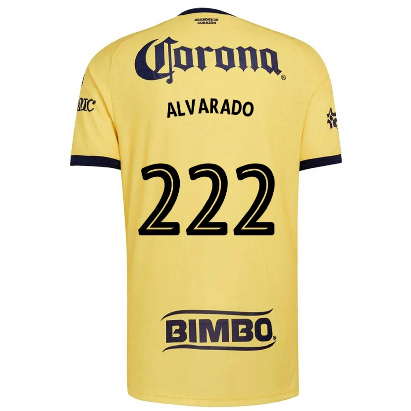 Danxen Heren Daniel Alvarado #222 Geel Rood Zwart Thuisshirt Thuistenue 2026/27 T-Shirt België