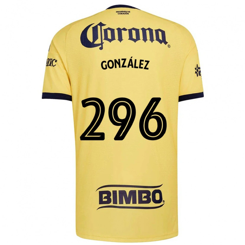 Danxen Heren Ricardo González #296 Geel Rood Zwart Thuisshirt Thuistenue 2026/27 T-Shirt België