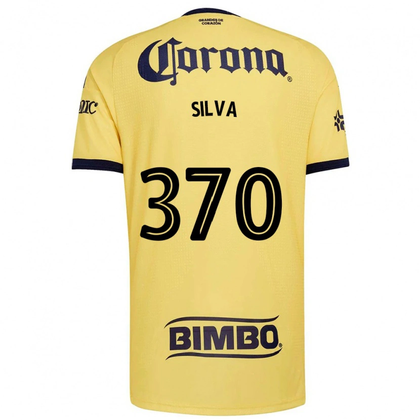 Danxen Heren Sebastián Silva #370 Geel Rood Zwart Thuisshirt Thuistenue 2026/27 T-Shirt België