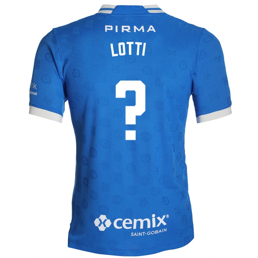 Danxen Heren Augusto Lotti #0 Blauw Wit Rood Thuisshirt Thuistenue 2026/27 T-Shirt België
